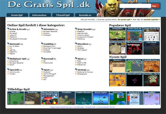 gratis spil