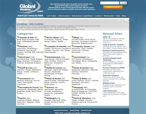 global weblinks