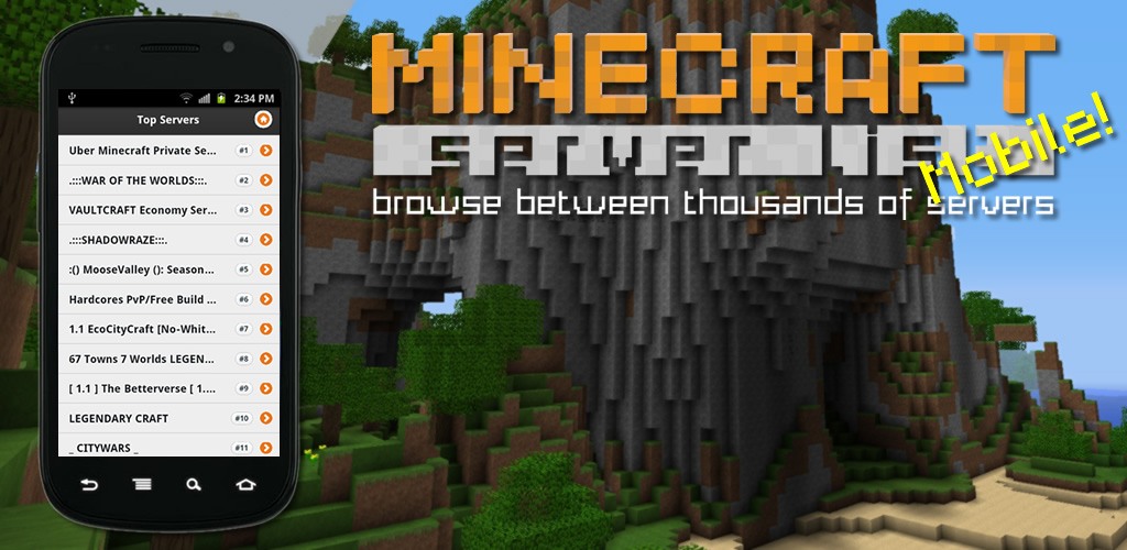 Android App til Minecraft frigivet på Android Market