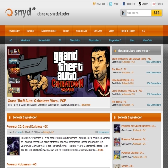 Redesign af Snyd.dk – Allround opdatering Redesign af Snyd.dk – Allround opdatering